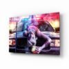Harley Quinn | Glasschilderij