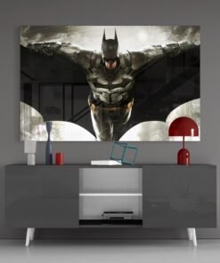 Batman Glasschilderij - Afbeelding 4