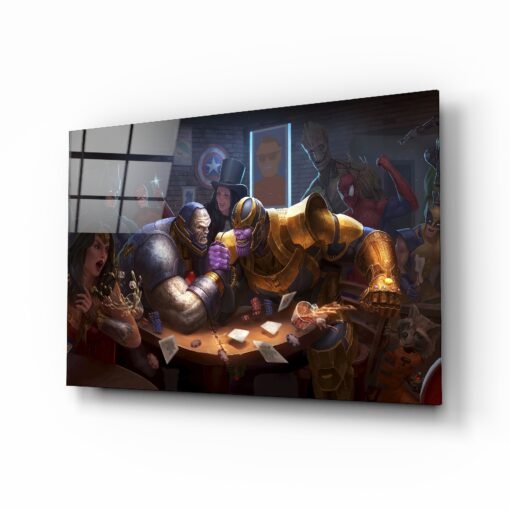 Marvel | Wanddecoratie | Glasschilderij