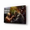 Venom en bane | Glasschilderij