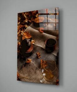 Herfst Picknick Glasschilderij - Afbeelding 3