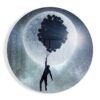 Volle Maan Glasschilderij