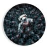Astronaut Glasschilderij