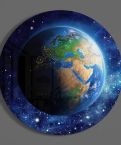 Wereldbol Glasschilderij - Afbeelding 3