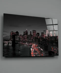 Gotham City Glasschilderij