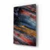 Abstract Pastelkleuren Glasschilderij