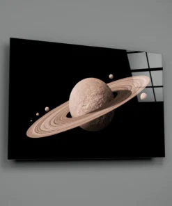 Ruimte Planeten Glasschilderij