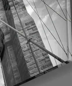 Brooklyn Bridge Glasschilderij