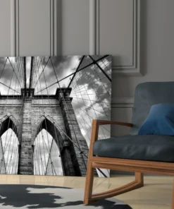 Brooklyn Bridge Glasschilderij
