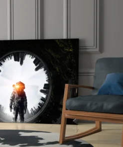 Glasschilderij Astronaut