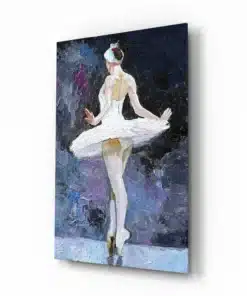 Glasschilderij Ballerina