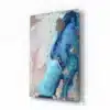 Glasschilderij Abstract Blauw