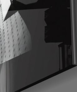 Alternative view of Glasschilderij Abstracte Stad