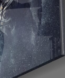 Alternative view of Astronaut Glasschilderij