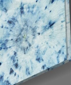 Alternative view of Abstract Blauw Glasschilderij