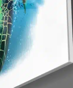 Alternative view of Caretta Caretta Glasschilderij