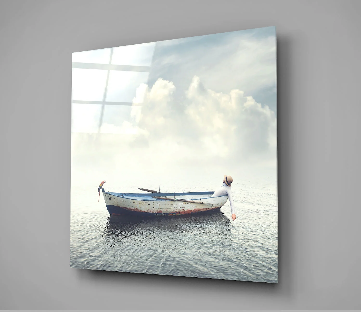 Marine Glasschilderij - Afbeelding 3
