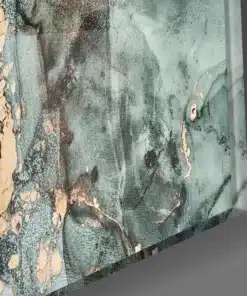 Alternative view of Abstract Marmer Glasschilderij