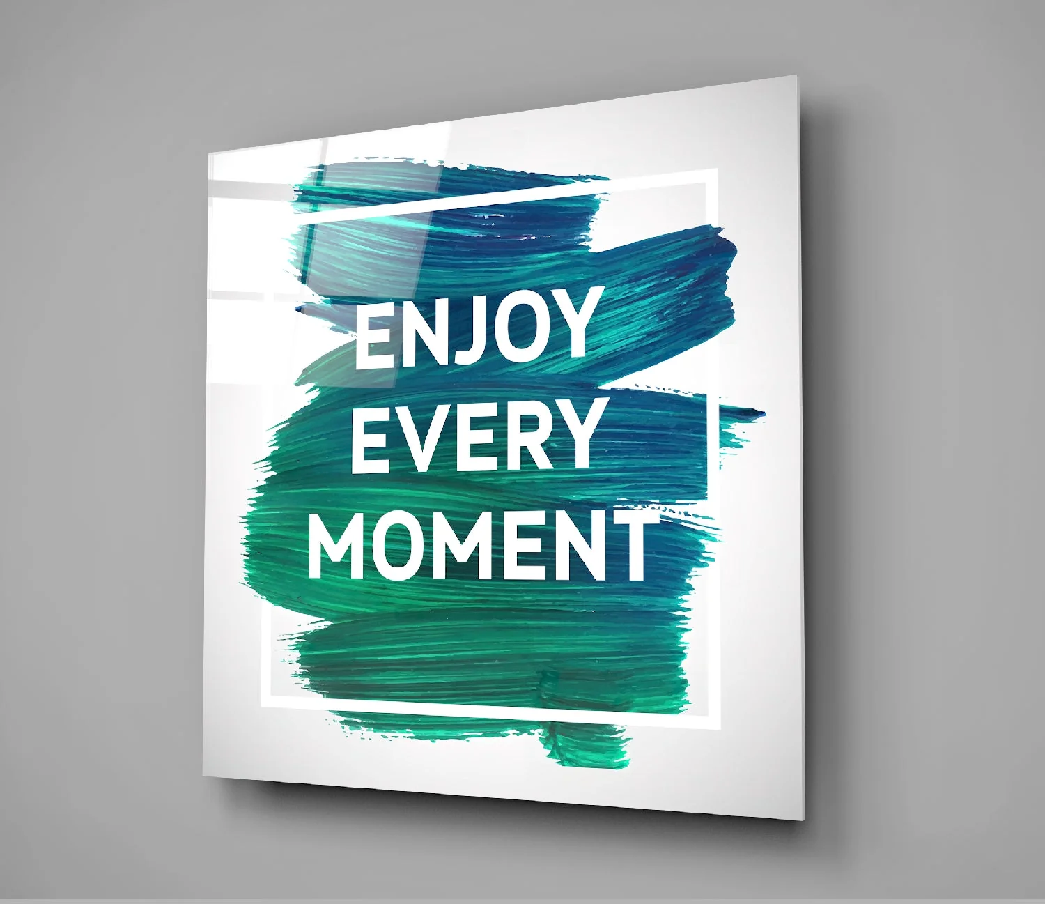Enjoy Every Moment Glasschilderij - Afbeelding 3