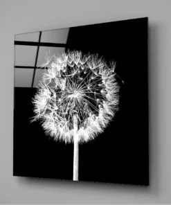 Paardenbloem Glasschilderij - Afbeelding 3