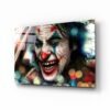 The Joker Glasschilderij