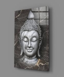 Boeddha Glasschilderij - Afbeelding 3