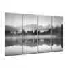 Mistig Landschap Glasschilderij