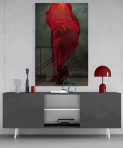 Ballerina Glasschilderij
