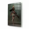 Ballerina Glasschilderij