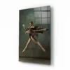 Ballerina Glasschilderij