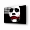 The Joker Glasschilderij