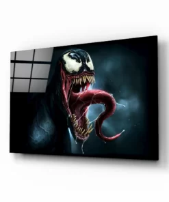 Venom Glasschilderij