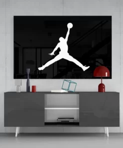Air Jordan Glasschilderij