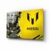 Messi Glasschilderij