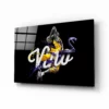 Vino Kobe Bryant Glasschilderij