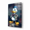 Donald Duck Glasschilderij