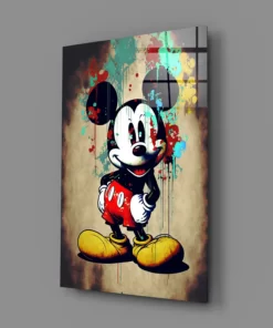Mickey de reus Glasschilderij - Afbeelding 3