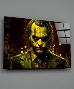 Alternative view of The Joker Glasschilderij