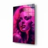  Marilyn Monroe Glasschilderij