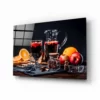 Kerst thee Glasschilderij