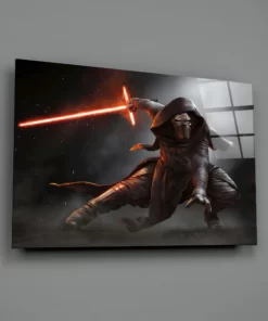 Kylo Ren Glasschilderij