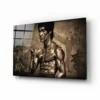 Bruce Lee Glasschilderij