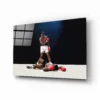 Muhammad Ali Glasschilderij