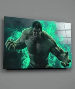 Alternative view of Hulk Personage Gasschilderij
