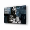 Tupac Shakur Glasschilderij