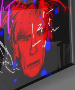Andy Warhol Glasschilderij DSG 4061 c