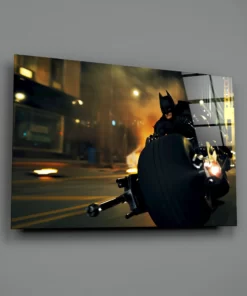 Alternative view of Glasschilderij Batman