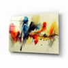 Glasschilderijen Abstract kleuren