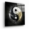 Ying and Yang Glasschilderij