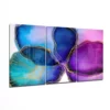 Glasschilderij-Abstract-Paars-Blauw-